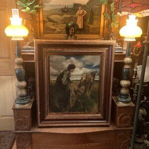 Jan Peng Wang Painting Oil Painting by Chinese Canadian Artist Wang Jan Peng